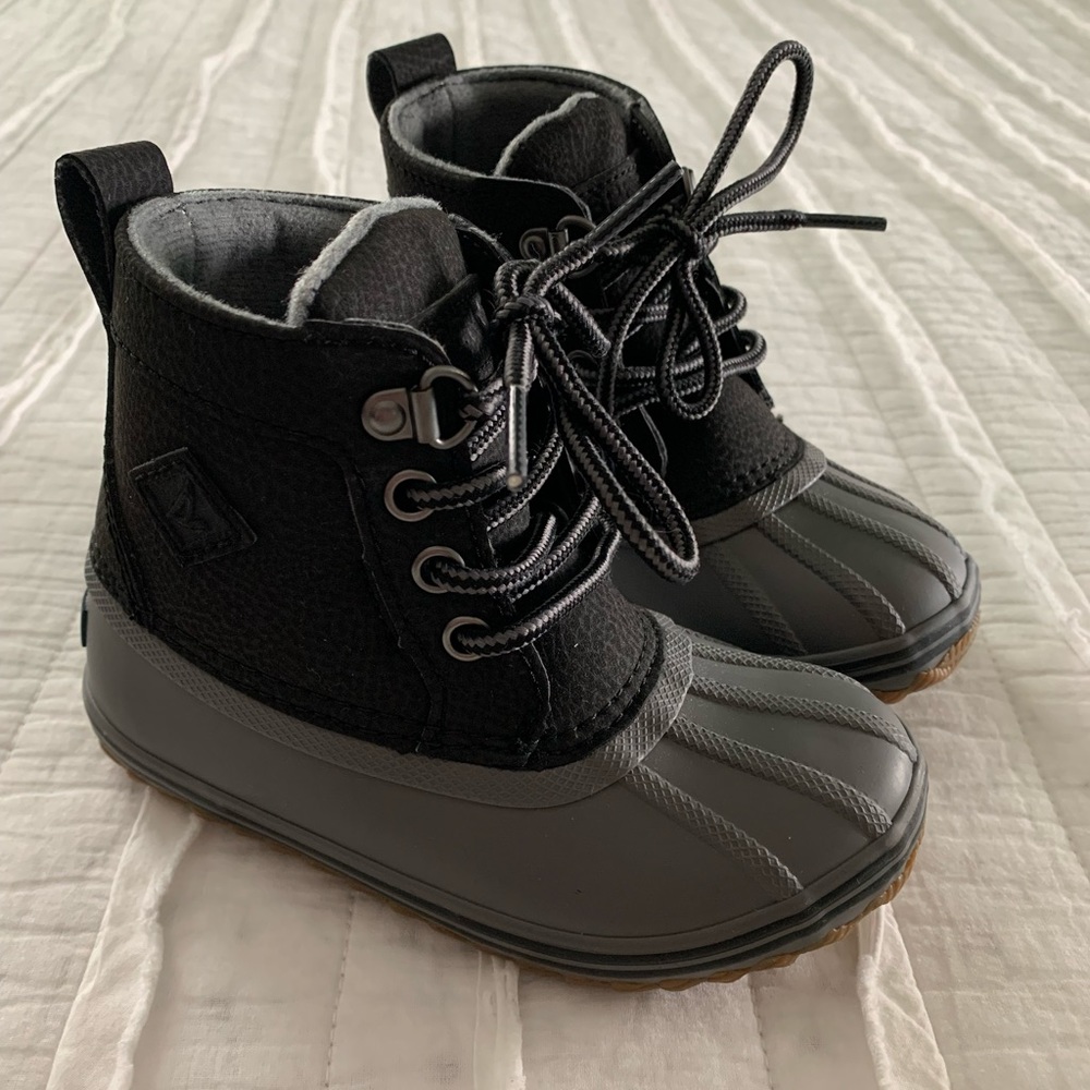 Boys sperry waterproof boots